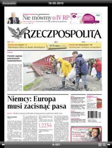 Rzeczpospolita na iPadzie