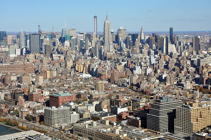 Manhattan i Empire State Building