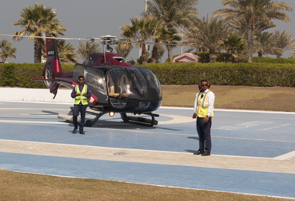 Helipad w Dubaju