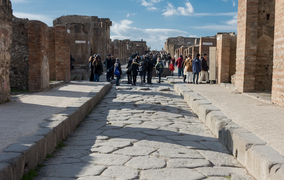 Ulice w Pompejach