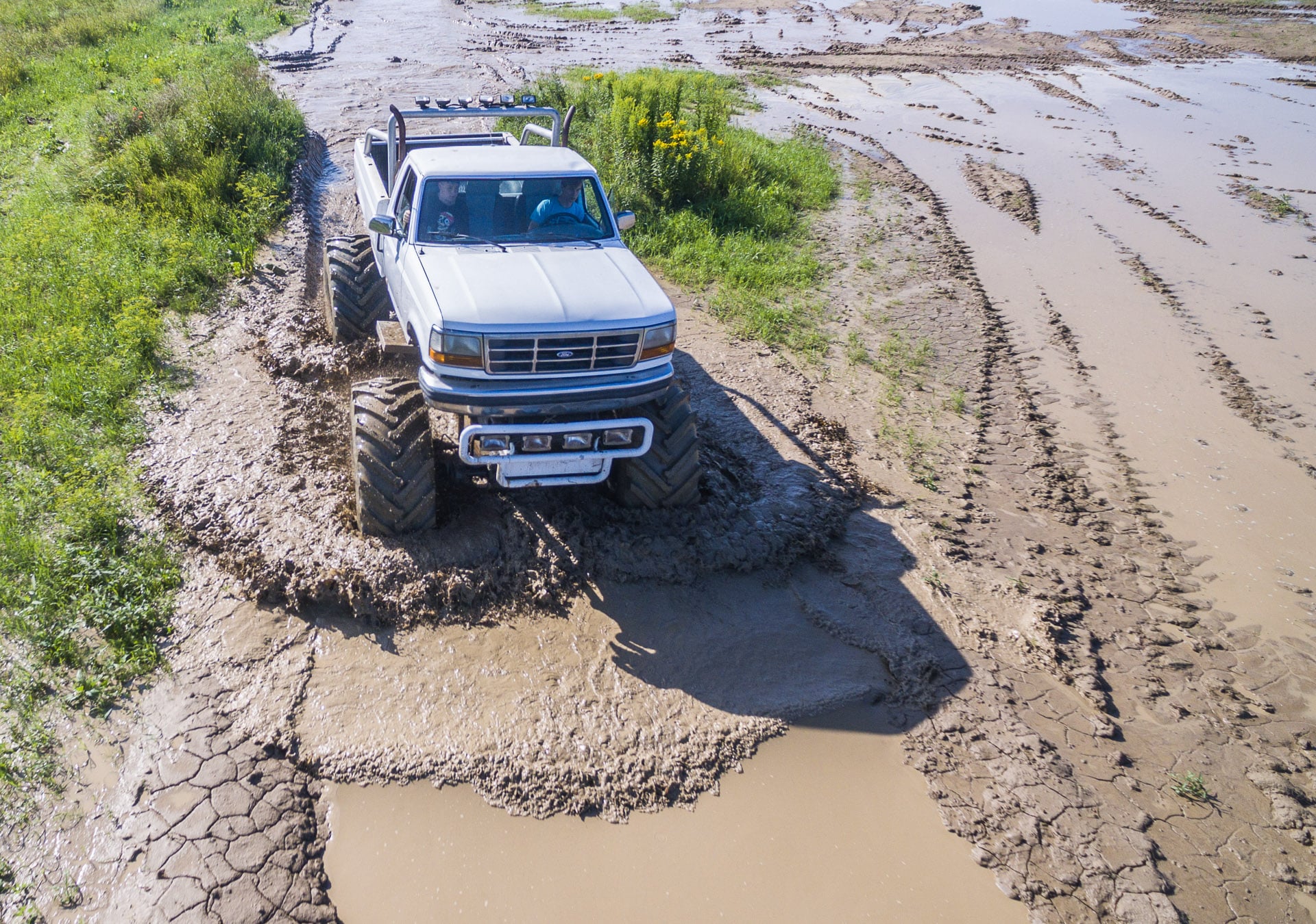 Monster truck - jazda