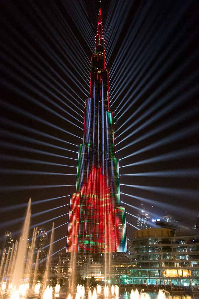 Dubaj - Nowy Rok