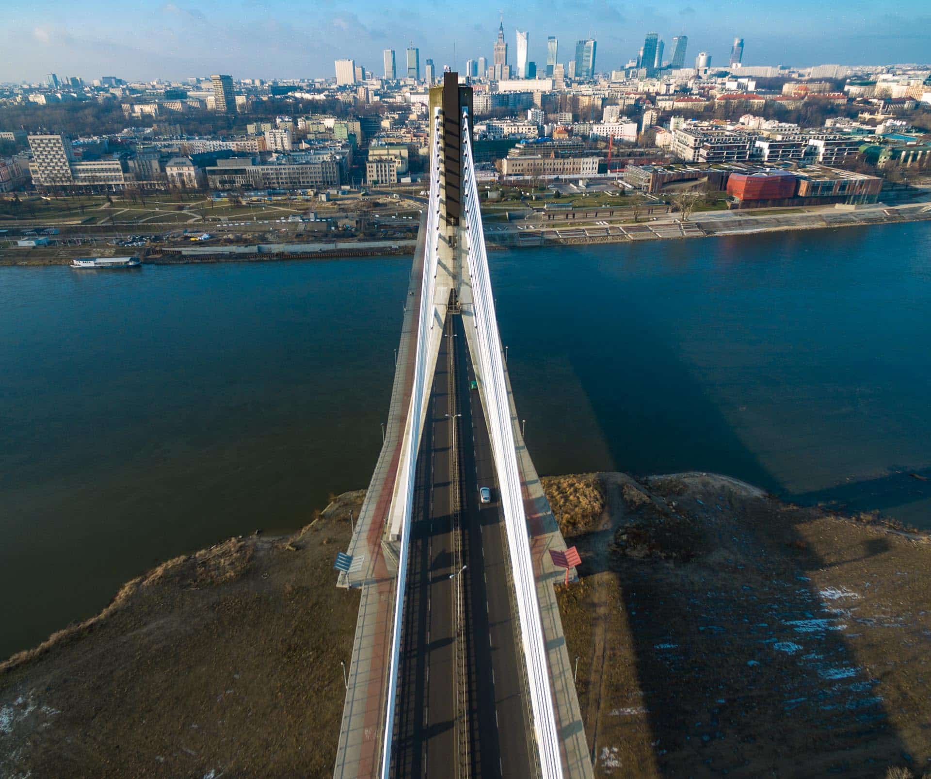 Most Świętokrzyski z drona