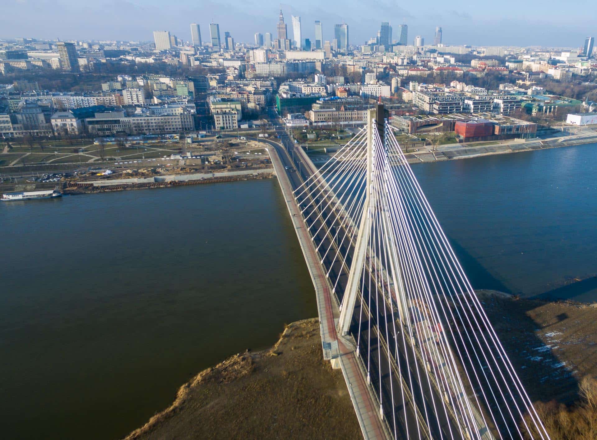 Most Świętokrzyski z drona