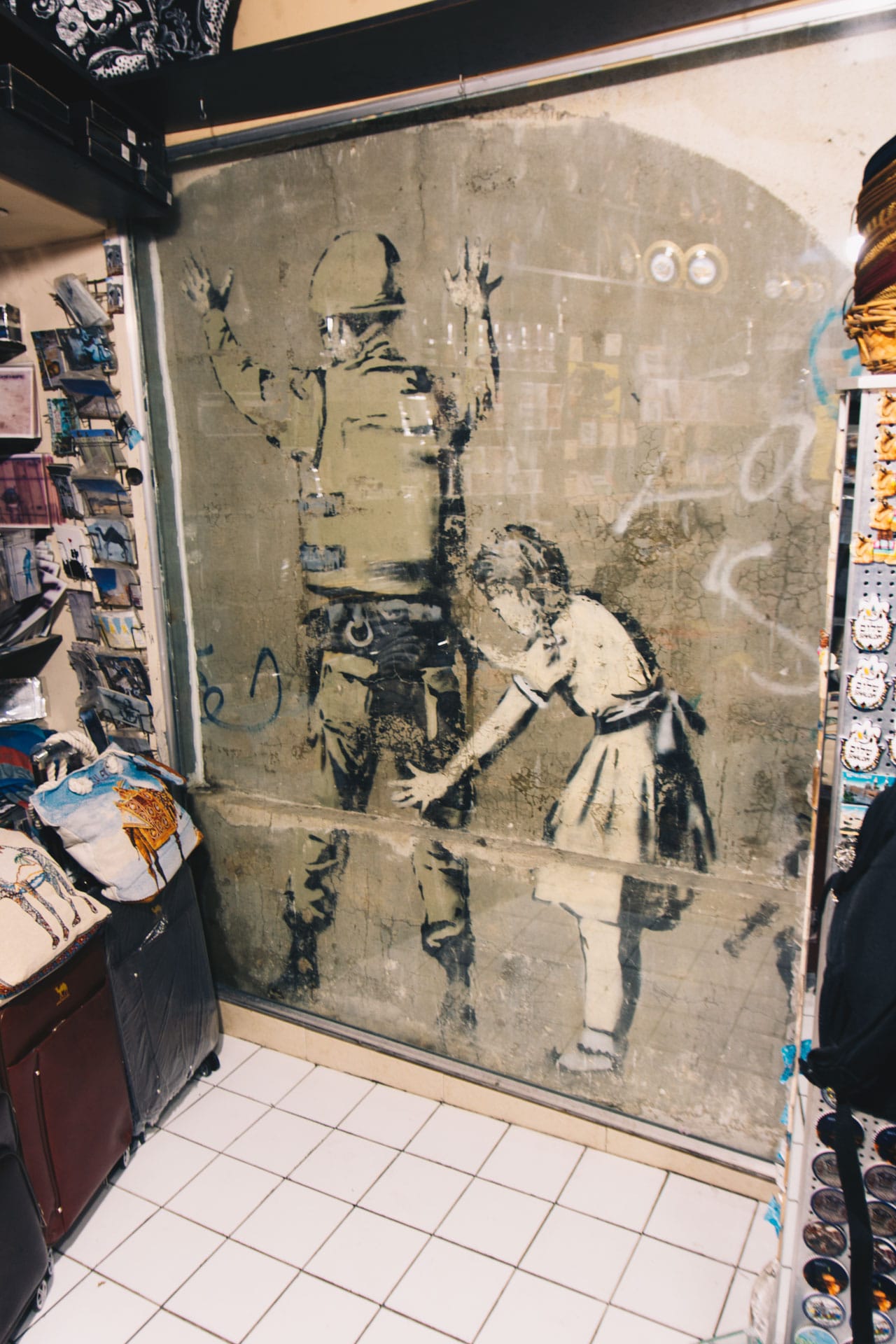 Banksy w Betlejem