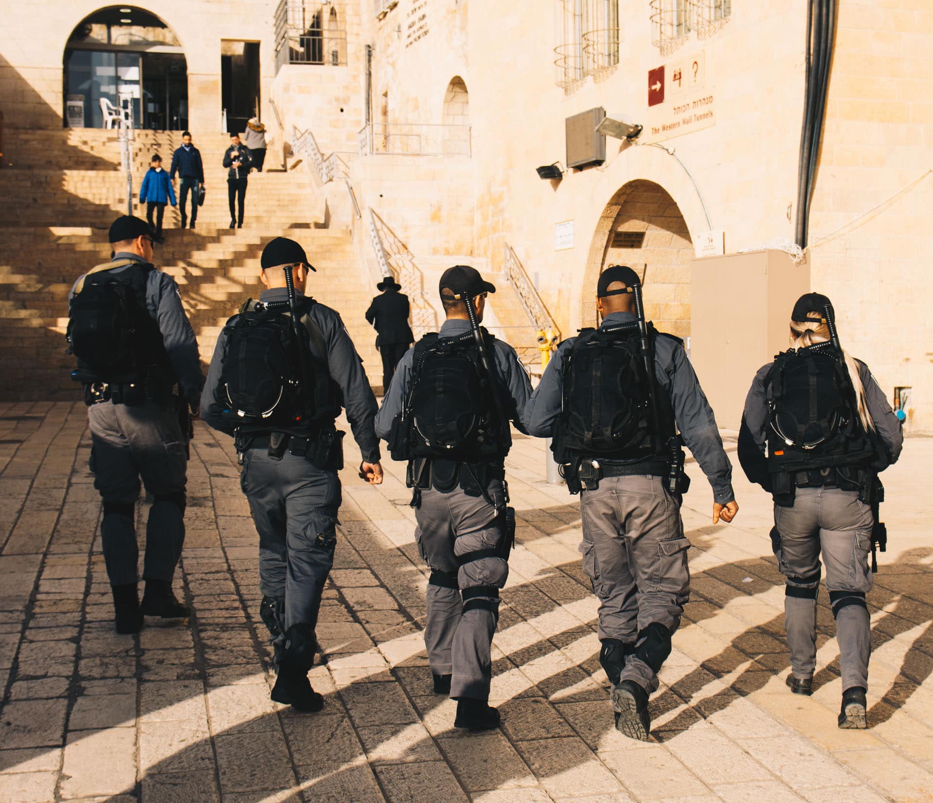 Żołnierze w Jerozolimie