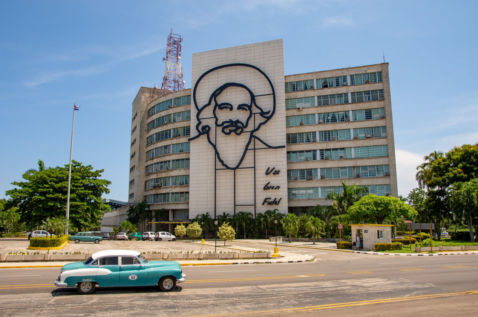 Camilo Cienfuegos - Plac Rewolucji w Hawanie