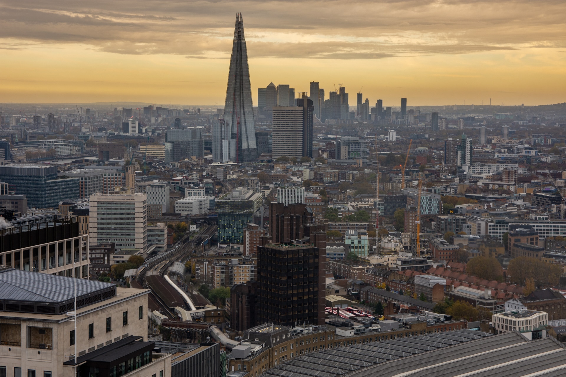 Shard - widok z London Eye