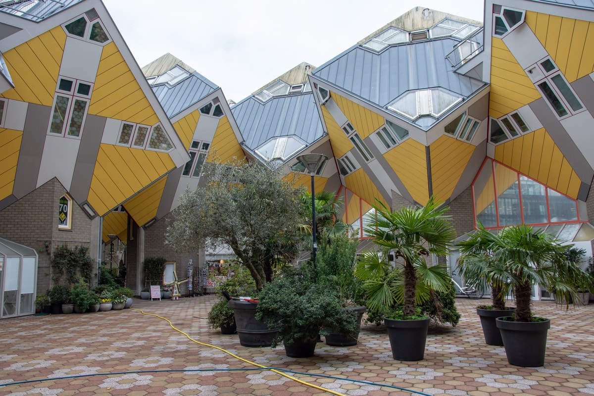 Domy kubiczne w Rotterdamie