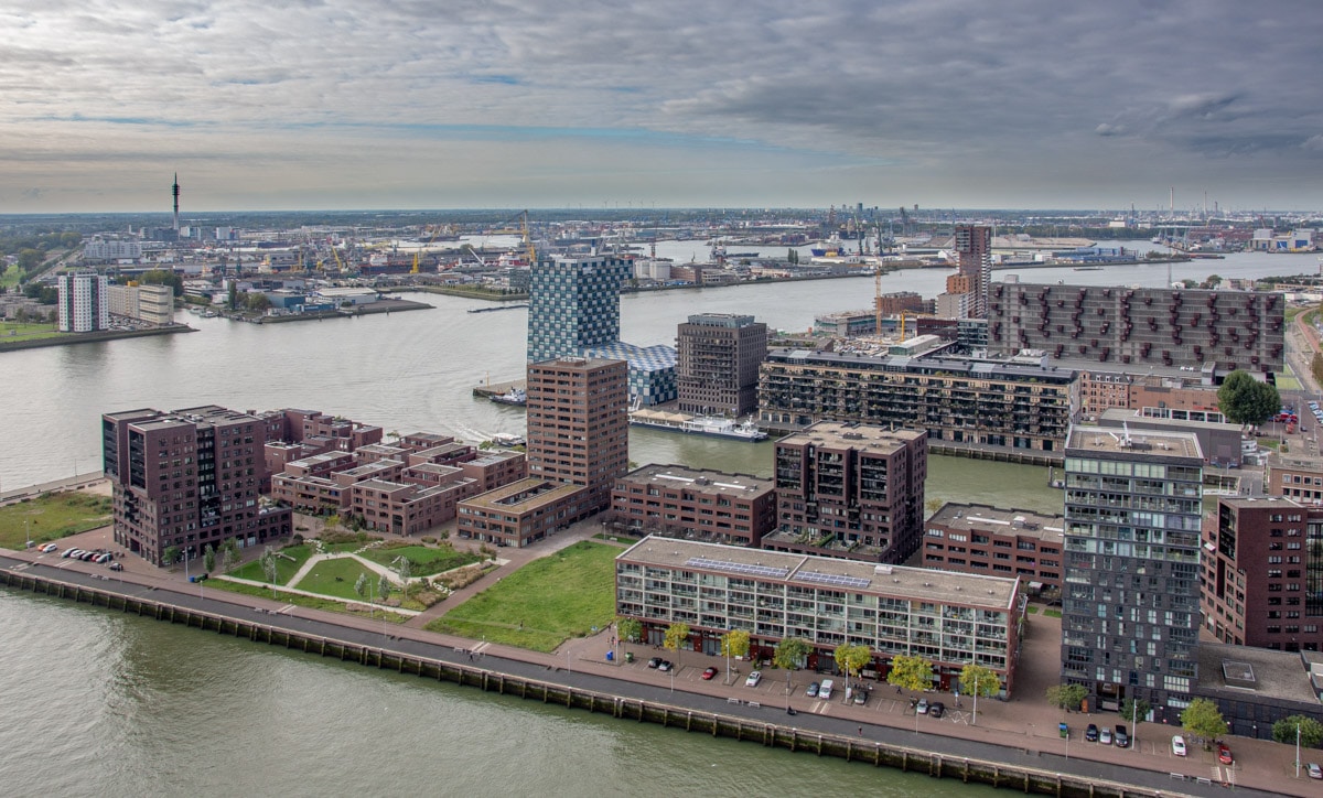 Port w Rotterdamie