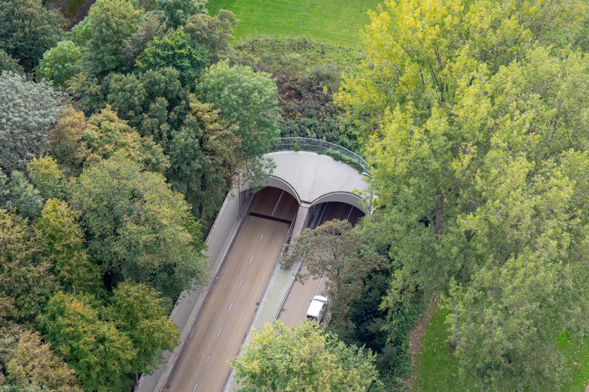 Tunel w Rotterdamie