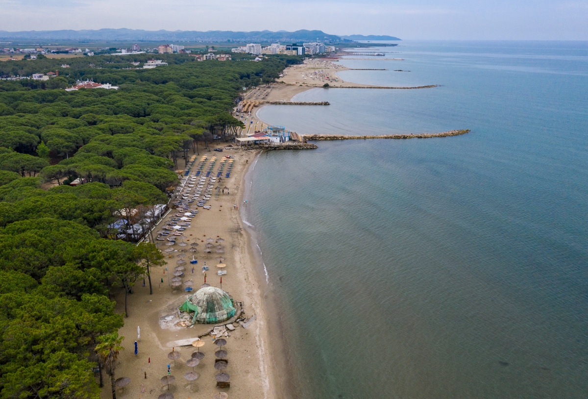 Plaża Golem