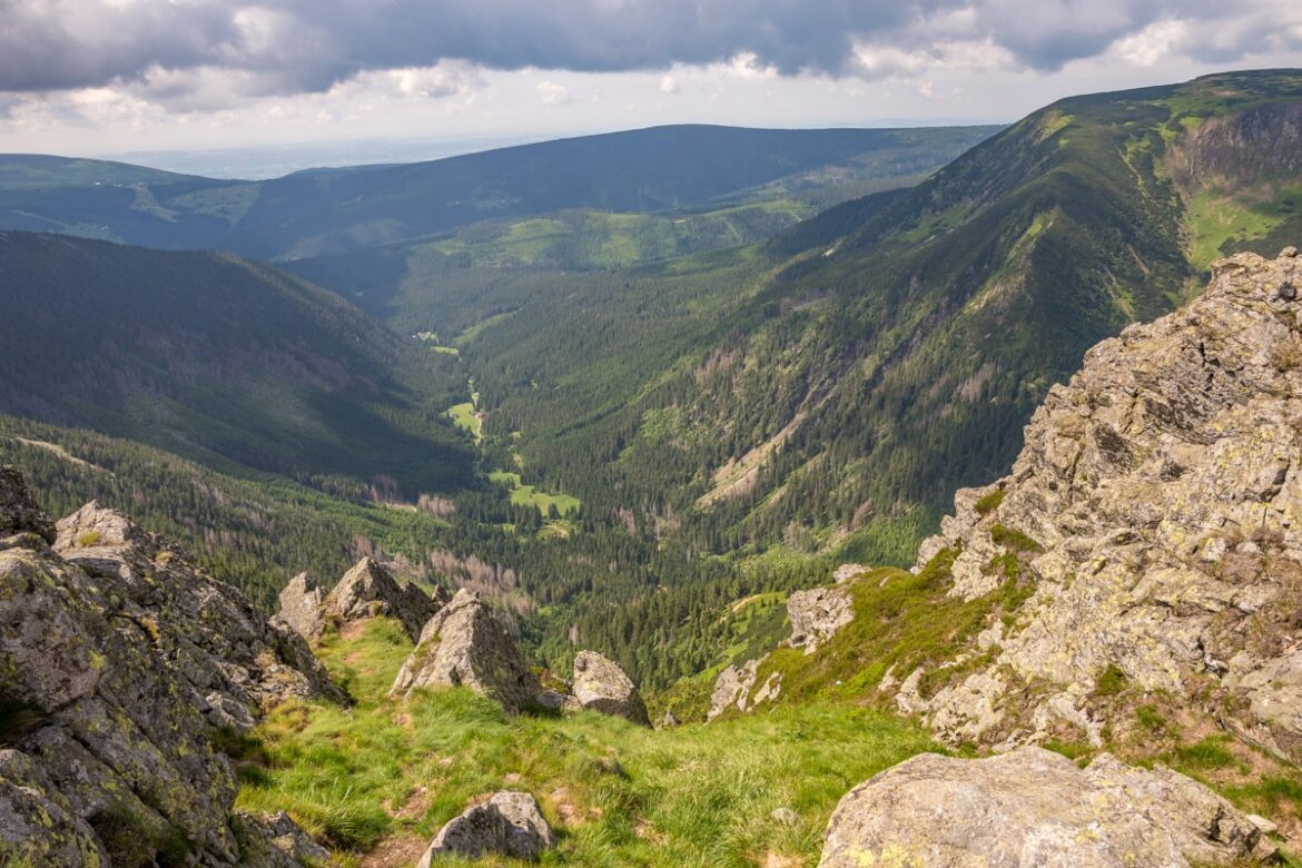 Widok ze Śnieżki
