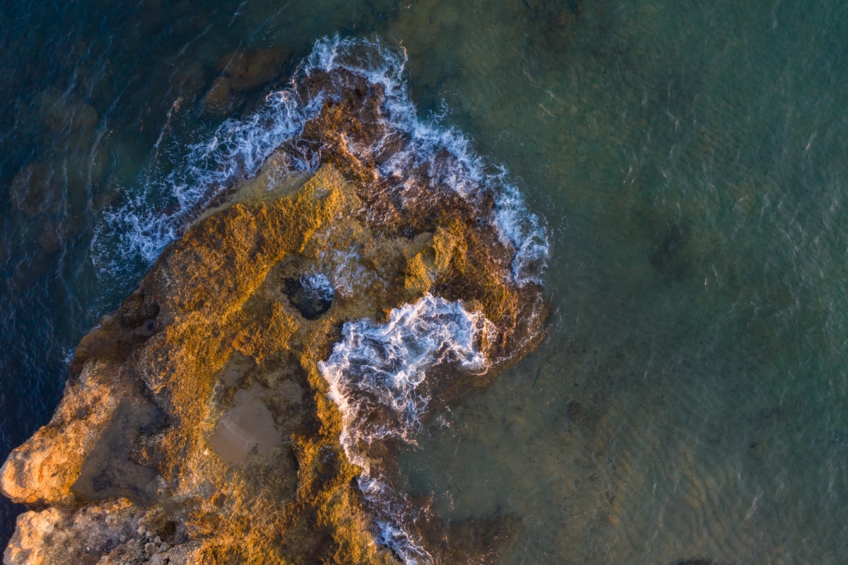 Kreta z dronem