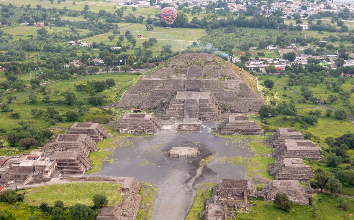 Piramida Księżyca - Teotihuacán