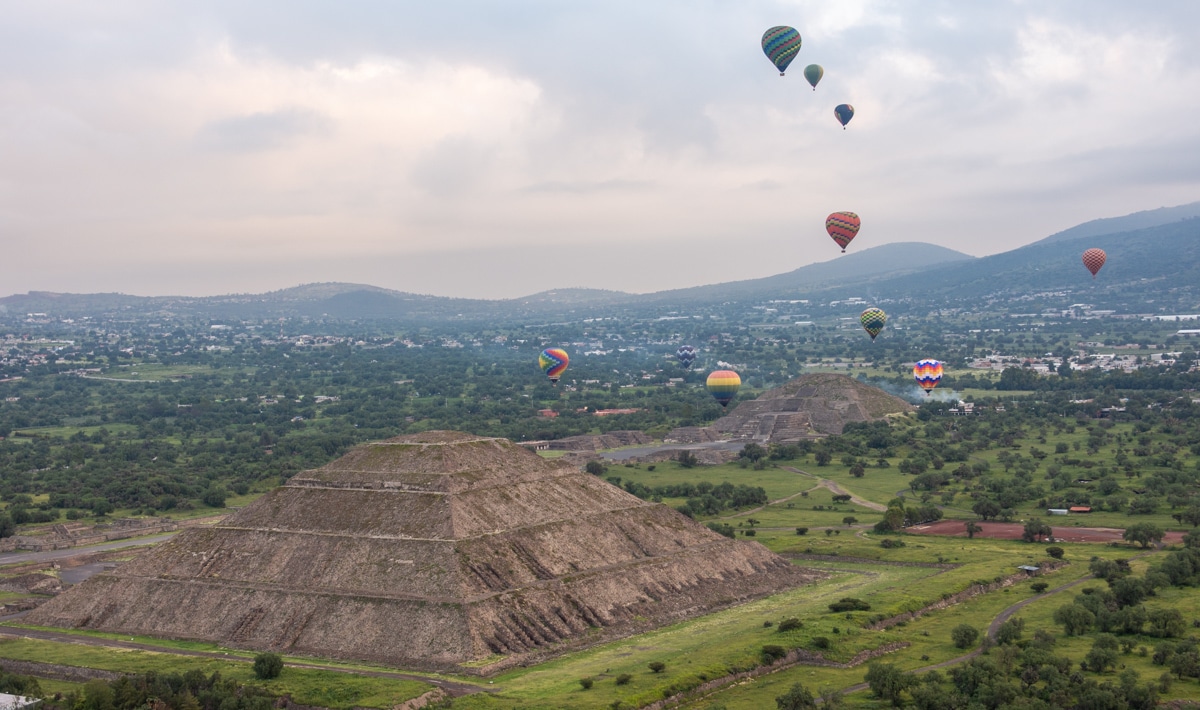 Teotihuacán - balony
