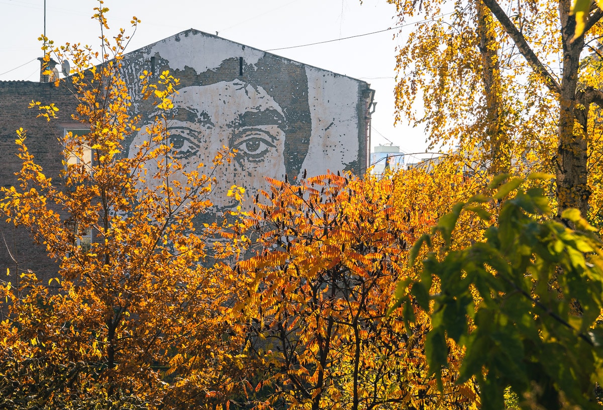 Street art w Kijowie