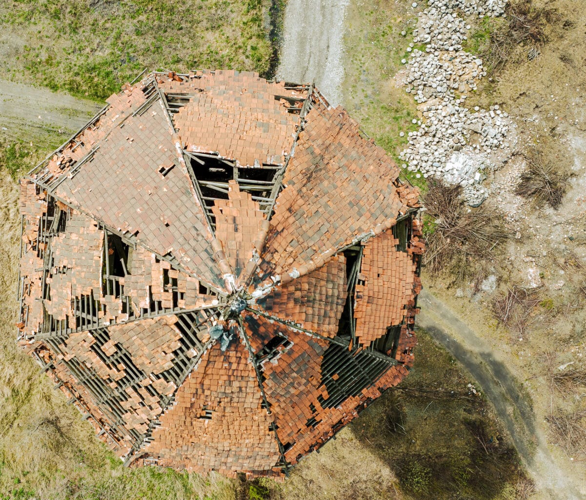Wieża ciśnień na terenach huty w Szopienicach