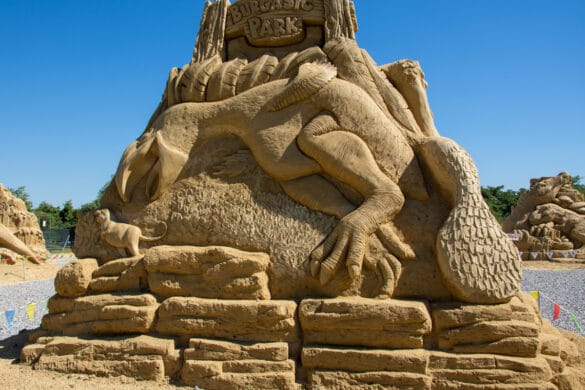 Rzeźby z piasku w Burgas