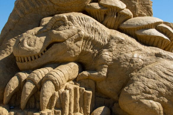 Rzeźby z piasku w Burgas