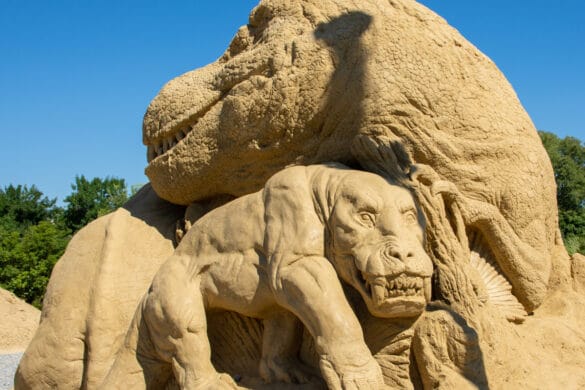 Rzeźby piaskowe w Burgas