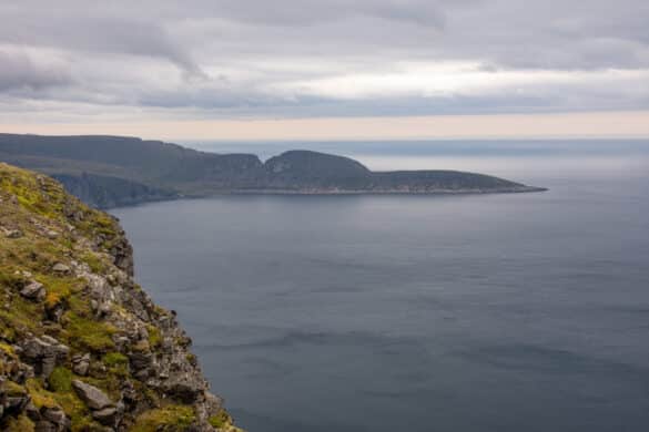 Widok z Przylądka Nordkapp