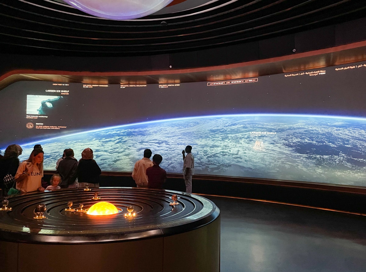 Wystawa w Muzeum Przyszłości w Dubaju